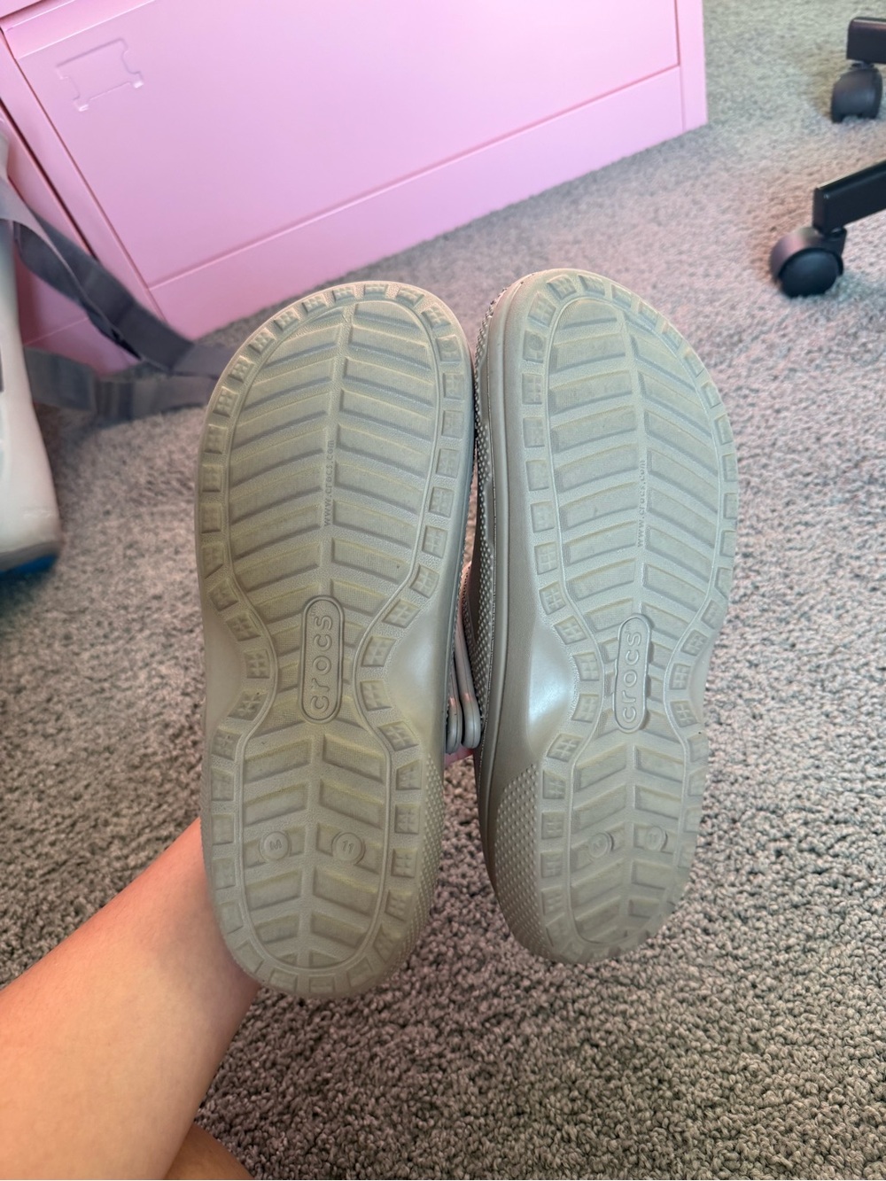 Crocs Plush-Lined Clogs - Light Tan - Picture 4 of 4